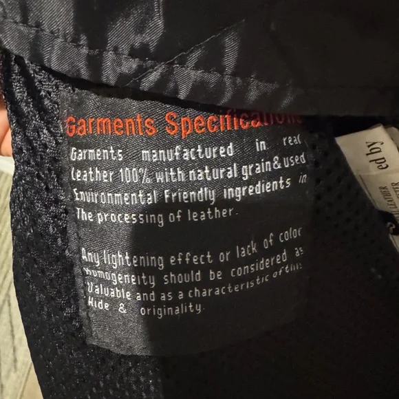 Himalaya Motor BikeWear Women’s Black Leather Motorcycle Jacket, Sz 6 - Picture 15 of 16